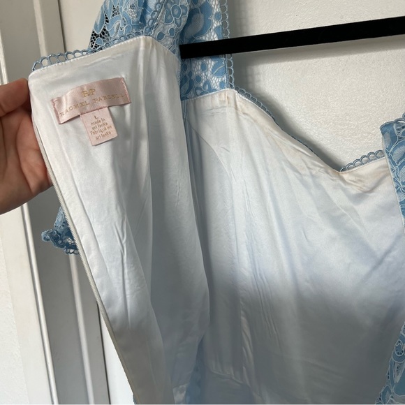 Rachel Parcell Blue Lace Midi Dress, Size L - Picture 8 of 8